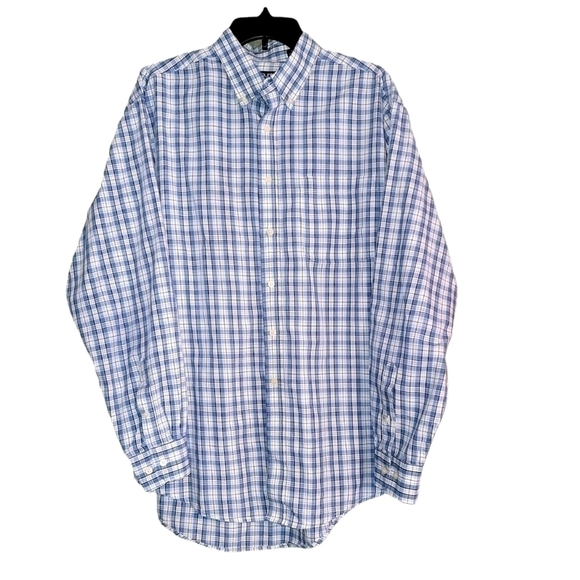 Puritan size large tall (42/44) long sleeve button down shirt - Picture 1 of 6